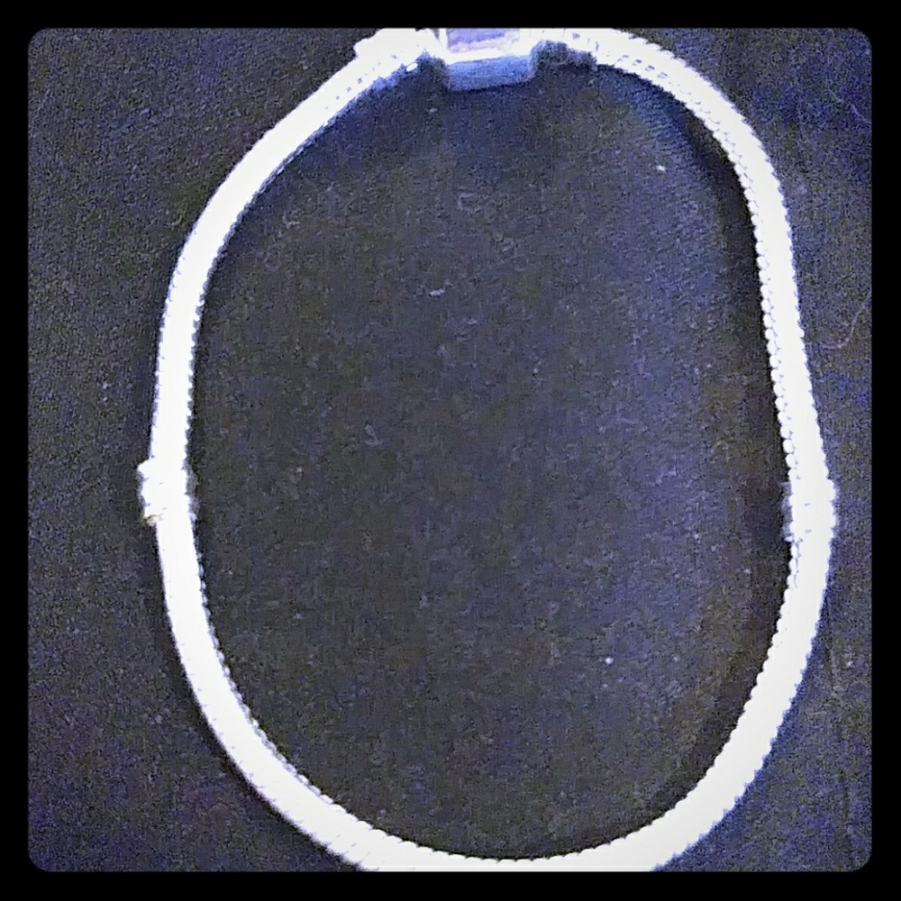 Silver Clasp  Charm Bracelet